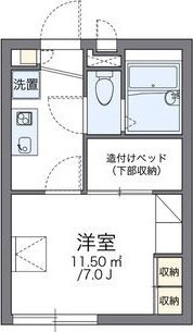 湊川駅 徒歩17分 1階の物件間取画像