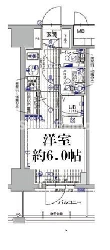 エスリード神戸グランドールの物件間取画像