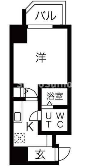 神戸駅 徒歩4分 12階の物件間取画像