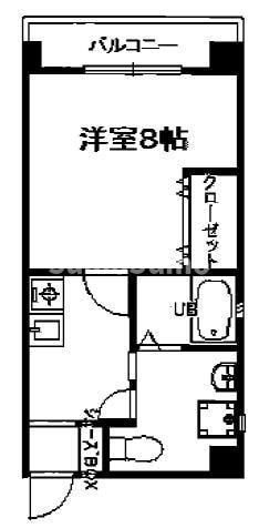 プラーフ湊川の物件間取画像