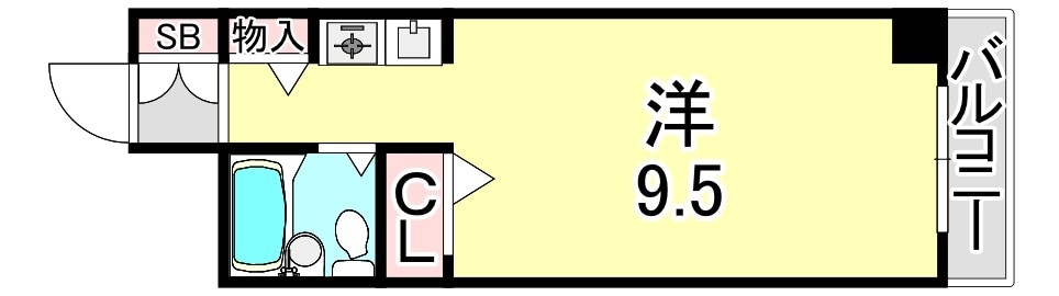 タケダビル95の物件間取画像