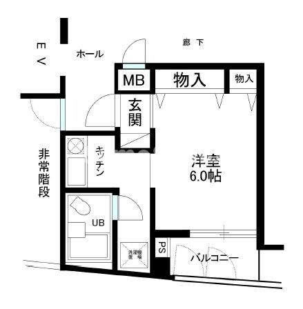 神戸駅 徒歩7分 4階の物件間取画像