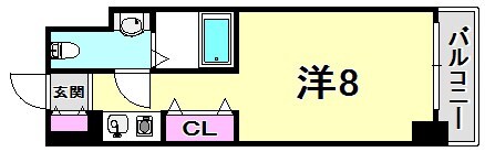 デルファーレ西宮の物件間取画像