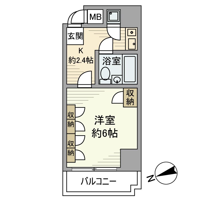 アニメイト神戸の物件間取画像