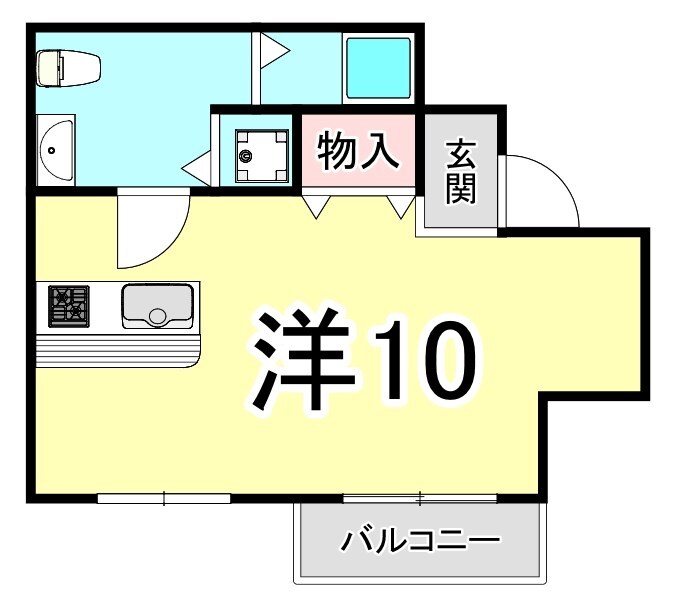 西宮北口駅 徒歩7分 2階の物件間取画像