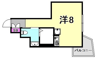 甲子園口駅 徒歩12分 3階の物件間取画像