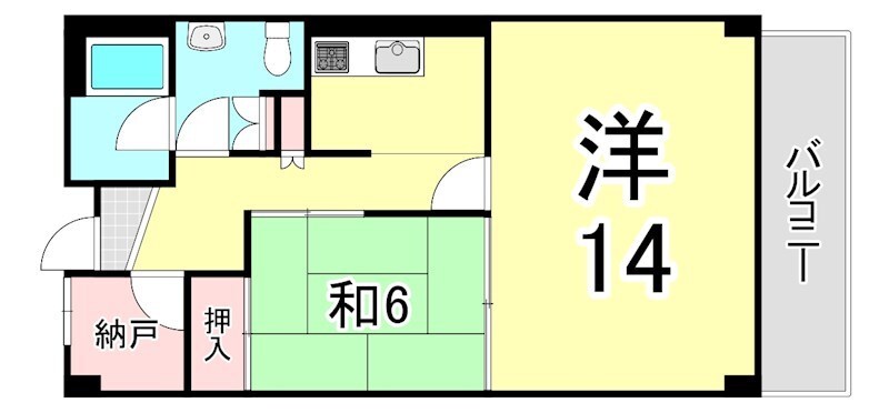 芦屋アーバンライフの物件間取画像