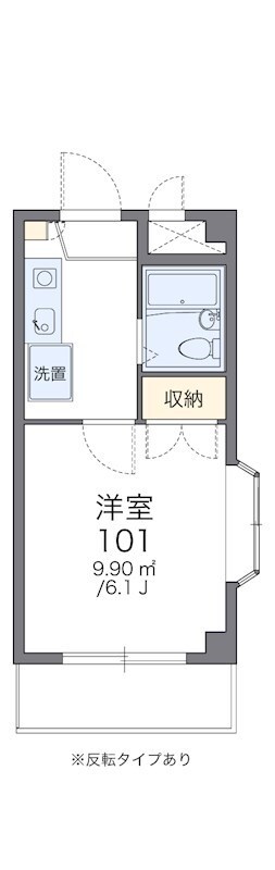 レオパレス住吉の物件間取画像