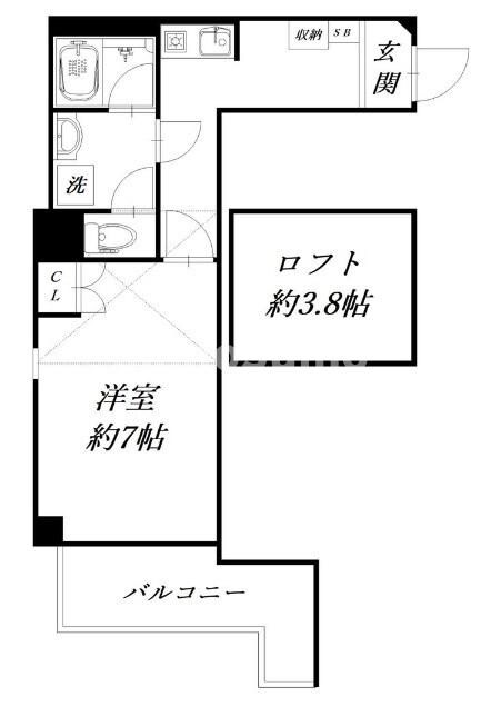 新長田駅 徒歩3分 3階の物件間取画像