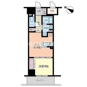 元町駅 徒歩12分 7階の物件間取画像