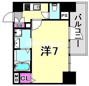 元町駅 徒歩5分 5階の物件間取画像