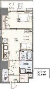 フレンシア西宮北口の物件間取画像