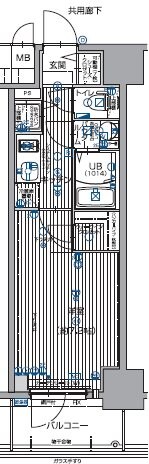 神戸駅 徒歩9分 7階の物件間取画像