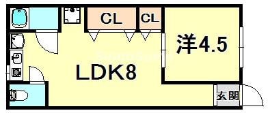 物件間取画像