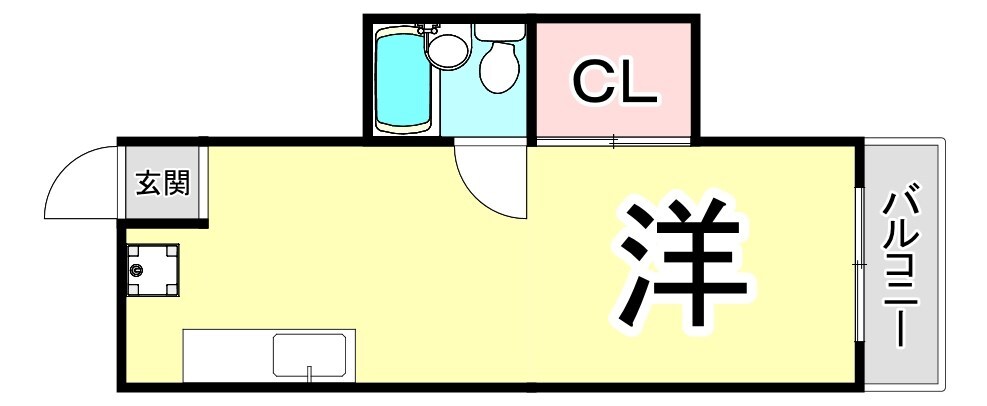 ドミトリー甲子園の物件間取画像