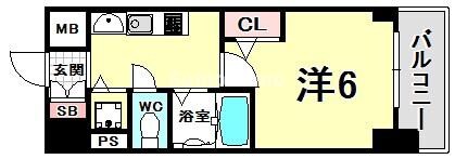 プレサンス神戸西スパークリングの物件間取画像