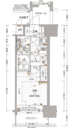 神戸駅 徒歩7分 3階の物件間取画像