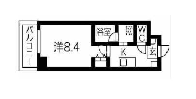 須磨海浜公園駅 徒歩1分 2階の物件間取画像