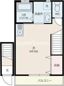 岡本駅 徒歩8分 2階の物件間取画像