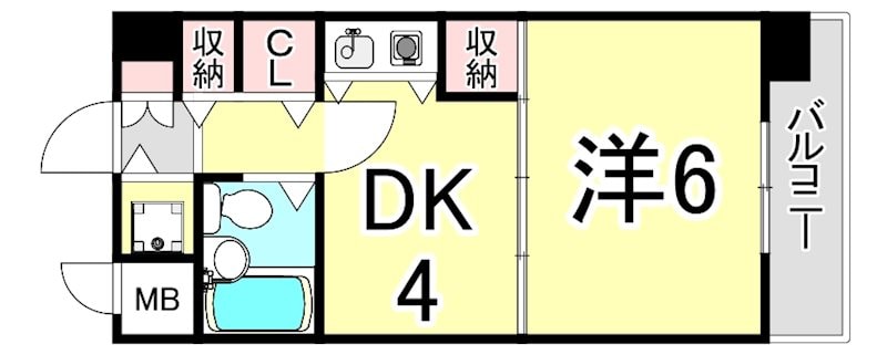 ルモンド西宮の物件間取画像