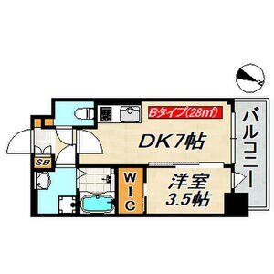 SDグランツ三宮イーストフロントの物件間取画像