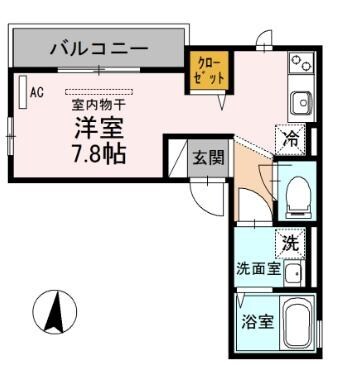 サニーシティーの物件間取画像