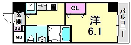 西宮北口駅 徒歩10分 2階の物件間取画像