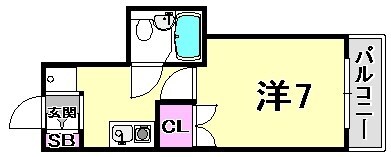 Royale離宮西宮の物件間取画像