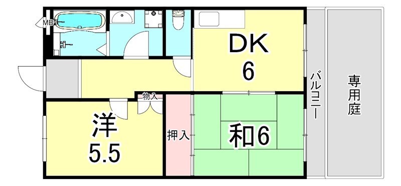 小林駅 徒歩14分 3階の物件間取画像