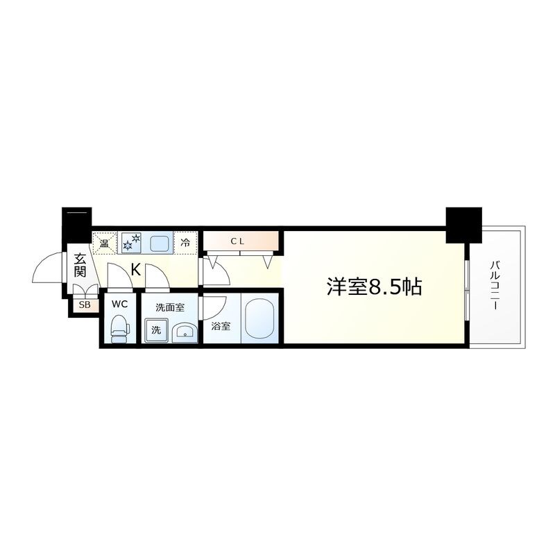 ロアール神戸住吉の物件間取画像