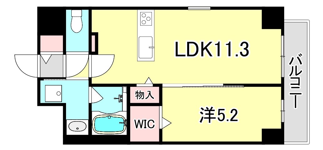 コンフォリア西宮の物件間取画像