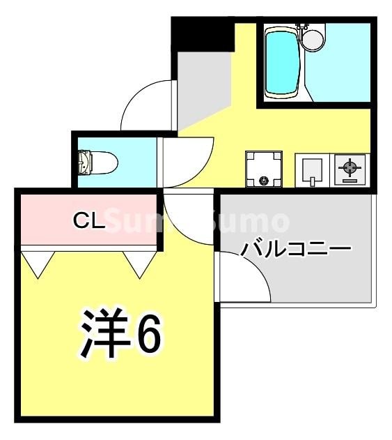 ハーバーズコートの物件間取画像