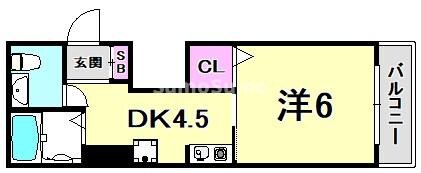 マンション幸宝Ⅱの物件間取画像