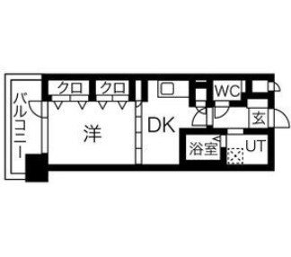 プレジール三ノ宮Ⅲの物件間取画像