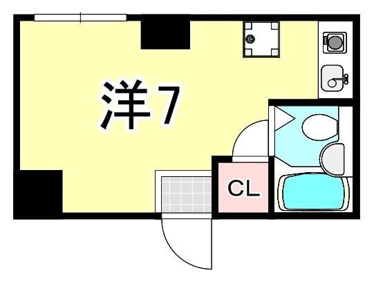 HOOP須磨浦の物件間取画像