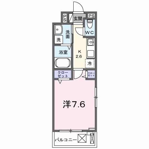 舞子駅 徒歩7分 2階の物件間取画像