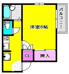サマックスオザワハイツの物件間取画像