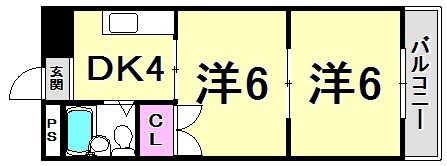 レジデンストキワの物件間取画像