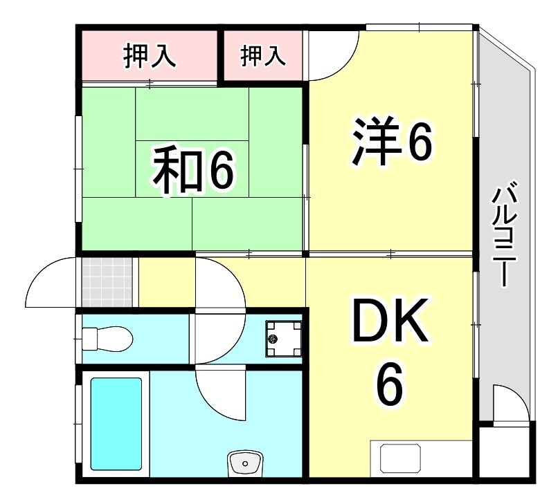 甲南山手駅 徒歩7分 3階の物件間取画像