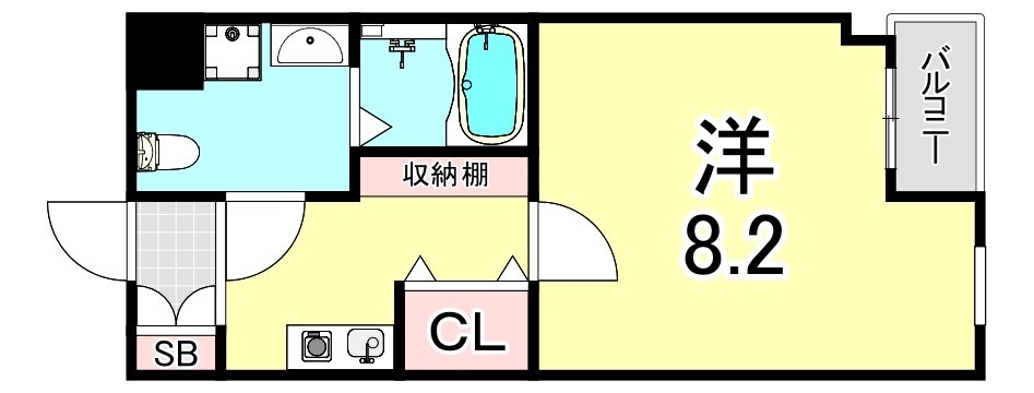 門戸厄神駅 徒歩2分 1階の物件間取画像