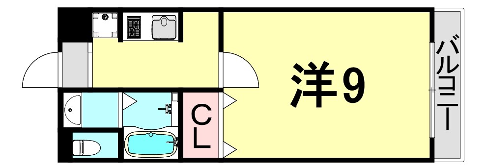 甲子園駅 徒歩5分 5階の物件間取画像