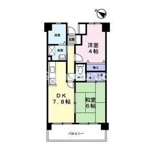 兵庫駅 徒歩6分 2階の物件間取画像