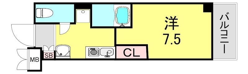 摂津本山駅 徒歩10分 3階の物件間取画像