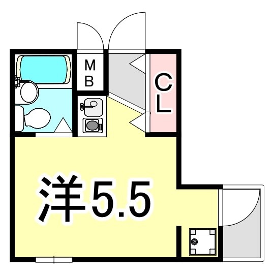 西宮北口駅 徒歩9分 2階の物件間取画像