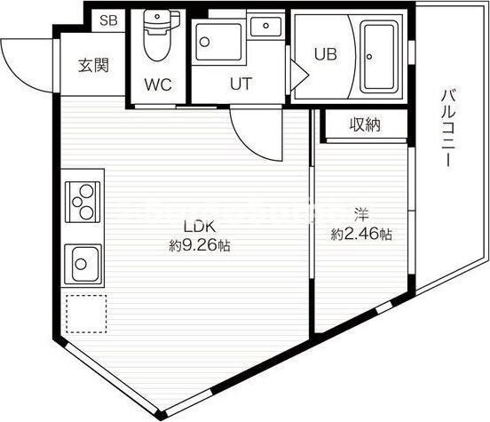 コティ山下町の物件間取画像