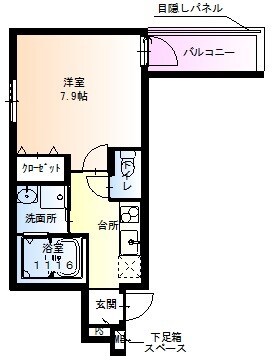 西宮駅 徒歩6分 1階の物件間取画像