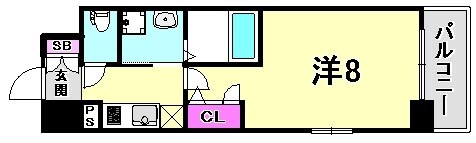 エヴァステージ神戸六甲の物件間取画像