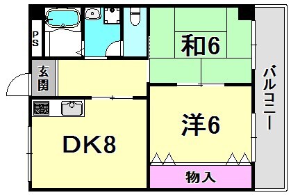 ハイツヨシダの物件間取画像