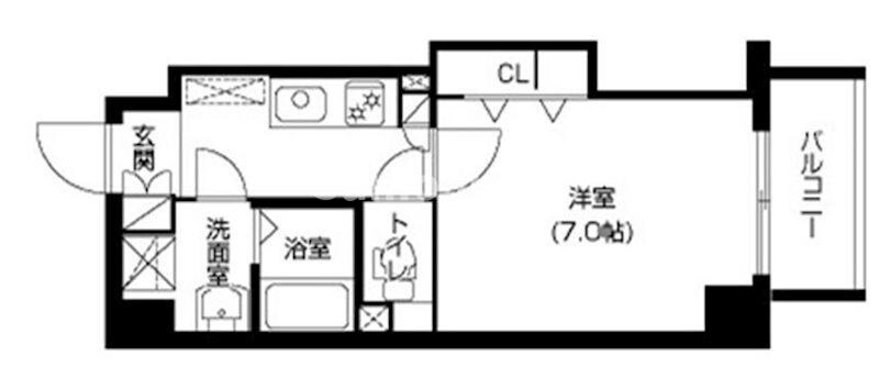 六甲道駅 徒歩5分 4階の物件間取画像