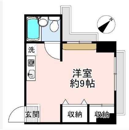 メイナー新神戸の物件間取画像